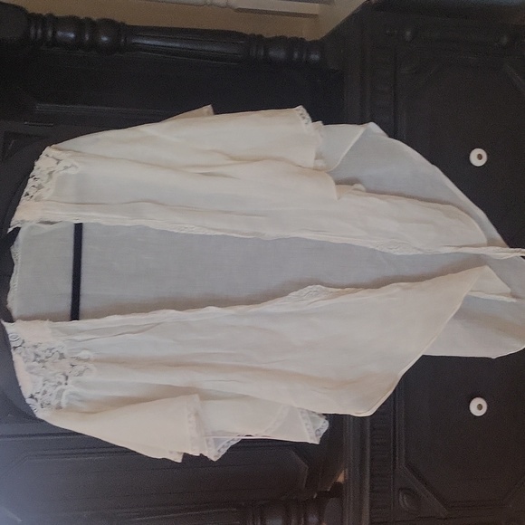 Vintage 1980's Cotton Peignor Set - Picture 7 of 16